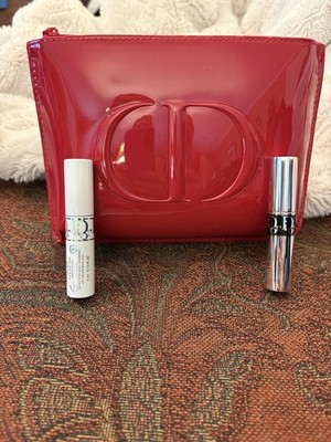 Dior Diorshow Iconic Overcurl Mascara + Maximizer 4D Lash Primer, Red Bag