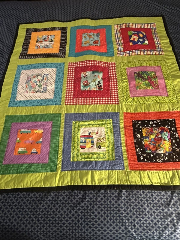 Project Linus Baby Crib Quilt 39” X 40”