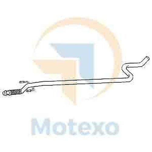 Klarius CN526T Auspuff Endrohr Center Pipe C2 1.4 03-03-image