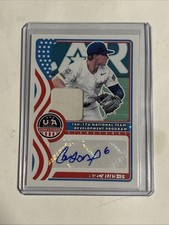 2025 USA Baseball Stars & Stripes Cason Fletcher Patch Auto 16/17u National Team