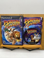 Portal Runner (Sony PlayStation 2, 2001) Cib w/ Manual - Tested & Works