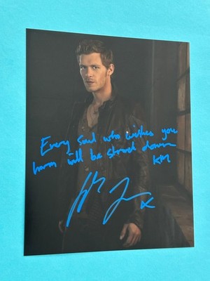 Joseph Morgan  -   Vampire Diaries   -  signed, original Autogramm !!!