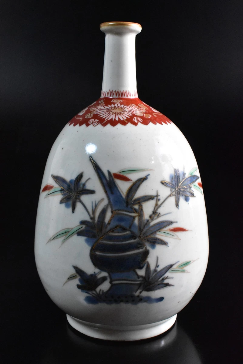 陶瓷古董原始1850-1899 年日本花瓶| eBay