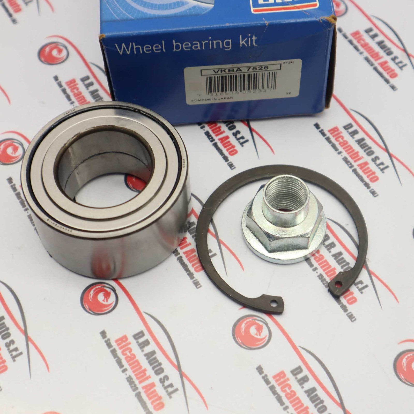 Wheel Bearing Kit Opel Agila Suzuki Swift Code VKBA7526 New SKF