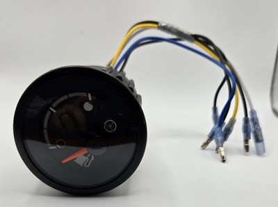 Yamaha SS Analog Fuel Level Meter Black Face W/ Chrome Bezel N80-85750-30-00