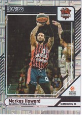 2024-25 Donruss EuroLeague #135 Markus Howard Silver Press Proof