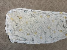 Vintage Sesame Street Babies Baby Crib Sheet Big Bird Cookie Monster marks