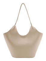 Seidenfelt Manufaktur Nelma Tulip Shopper Shopper Tasche Warm Beige Beige Neu