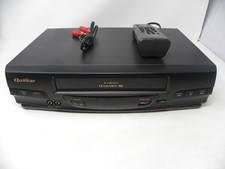 Quasar VHQ-40M Omnivision 4 Head VCR Player w/Remote. Tested Working