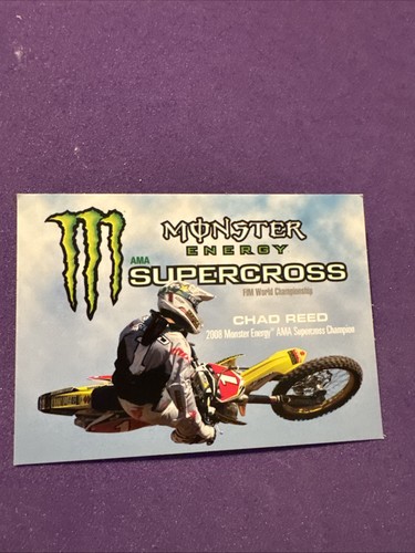 MONSTER ENERGY SUPERCROSS CHAD REED POCKET SPIELPLAN 2008