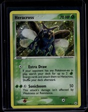Pokemon TCG Heracross 7/101 EX Hidden Legends Holo Rare Swirl MP