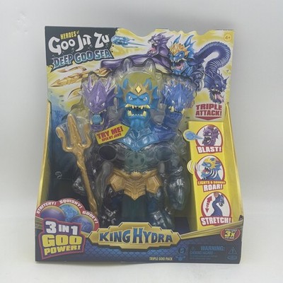 Heroes of Goo Jit Zu Deep Goo Sea KING HYDRA Brand New Rare - Lights & Sounds