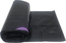 5 Gallon Black Drawstring Trash Bags, Small 1 Count Pack of 100 ,