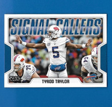 2018 Score Signal Callers Tyrod Taylor Card, Buffalo Bills #4