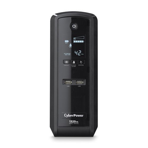 CyberPower GX1325U-R 1325VA/810W 10 Outlets Sine Wave UPS -Certified Refurbished