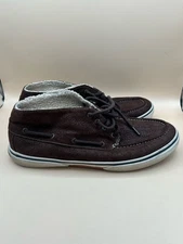 Sperry Top Sider Men's Size 12M Mid / High Top Loafers With Faux Shear Lining