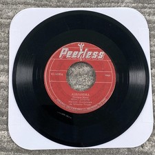 Pedro Infante 7" Vinyl Alejandra / Morir So ando Latin Mariachi Peerless 45RPM