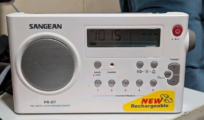 SANGEAN PR-D7 AM/FM radio, used works Very Good 
