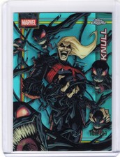 2026 Topps Chrome Marvel Comics #129 Knull Aqua Refractor /199