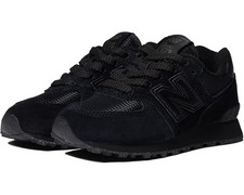New Balance Kid's 574 Core Bungee Sneaker Black Size 2M Toddler 0-12 Months