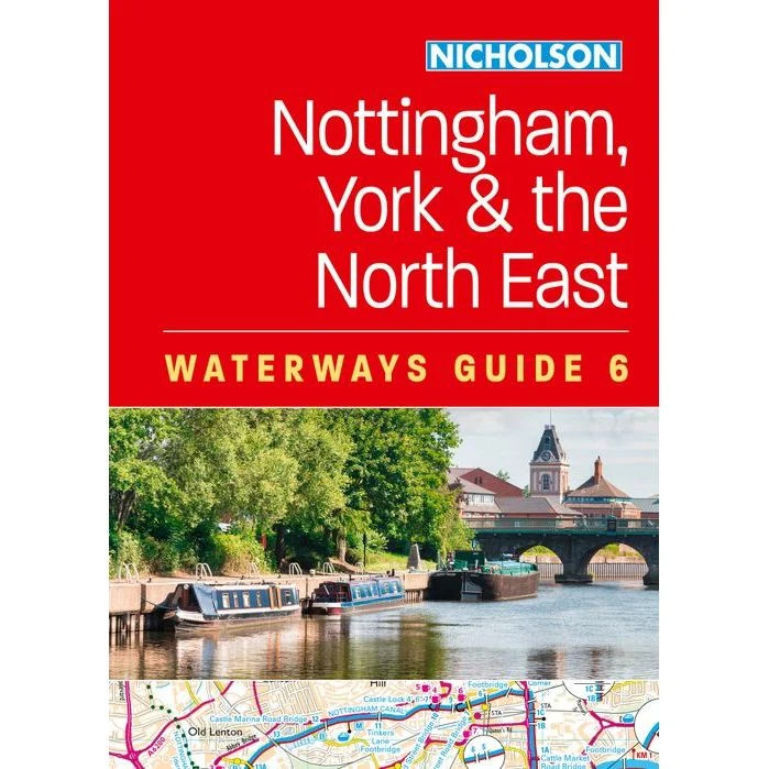 Nottingham, York and the North East (6), Non-Fiction, Spiral Bound, Nicholson Waterways Guides - Image 5