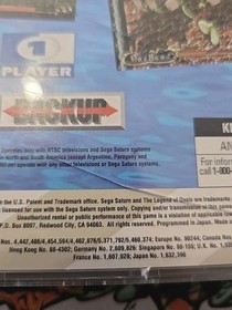 The Legend of Oasis Sega Saturn Video Game 1996 CIB Complete Pre-Owned Good Cond