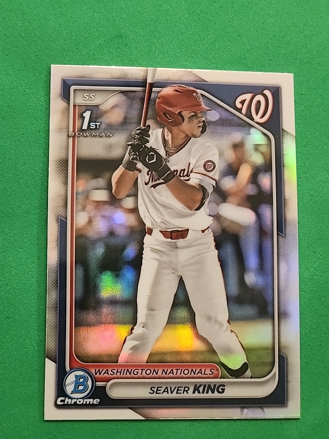 2024 Bowman Draft Chrome Seaver King 1st Refractor Nationals FJ5AE #1