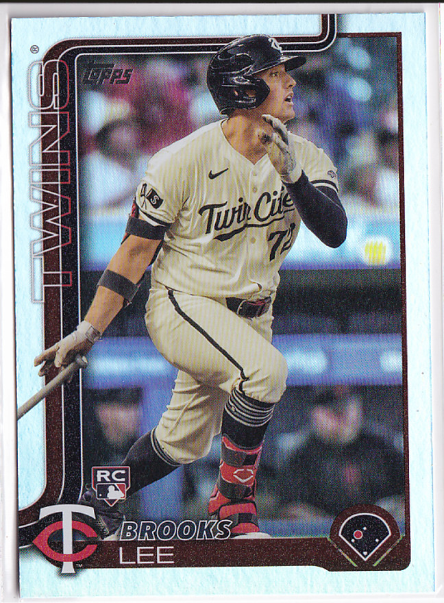 2025 Topps Rainbow Foil #317 Brooks Lee RC