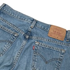 Vintage Levi's 505 Kids Regular Fit Straight Leg Jeans Blue Denim Size 9 JR Y2K