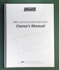 Drake R8B Instruction Manual - with Protective Covers!
