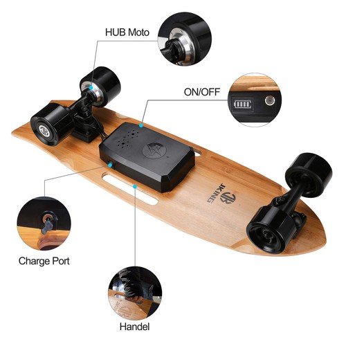 Electric Skateboard Electric Longboard with Remote Control Electric Skateboar... - Picture 4 of 6