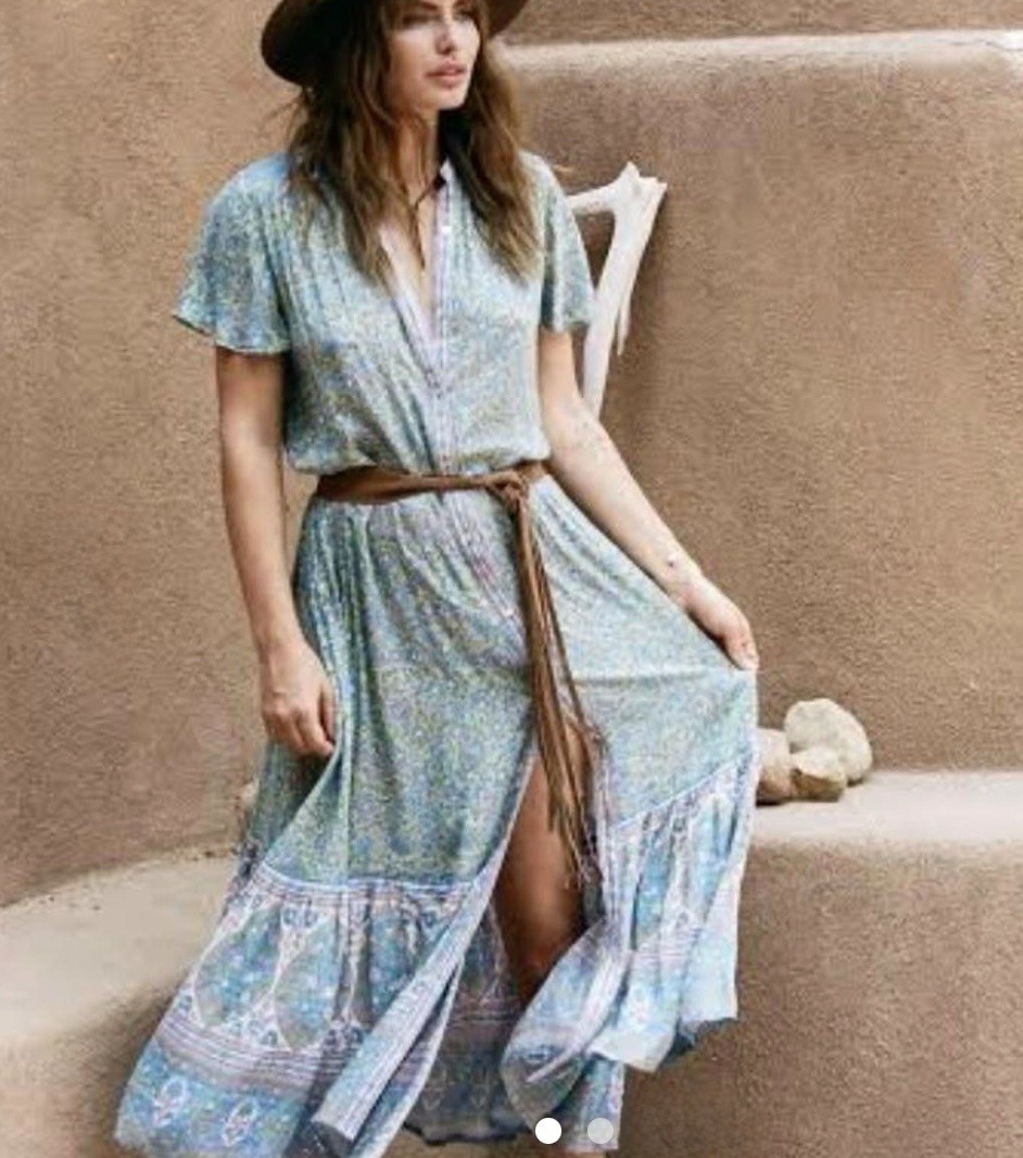 Spell and the Gypsy Jasmine flutter sleeve maxi. … - image 8