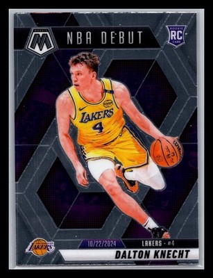 Dalton Knecht RC 2024-25 Panini Mosaic NBA Debut Lakers