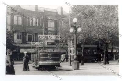 z1333 - Southport Tram - Nr.23 wartet auf Fahrpreise für die Rundtour - Foto