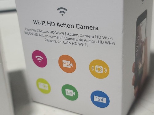 New Sealed Polaroid Cube+ (Plus) Wi-Fi HD Action Camera with Monkey Stand - Picture 3 of 5