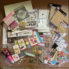 Stamping, Scrapbooking and Arts and Crafts Bundle Lot