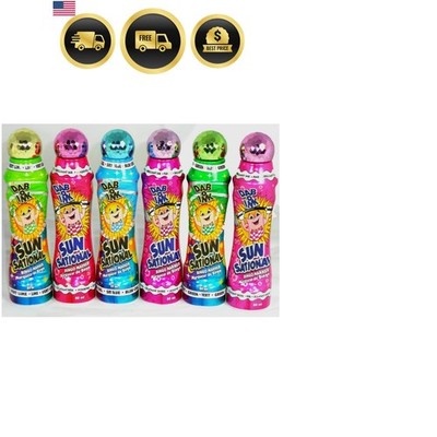 Bingo Dauber Set of 6 Multi Color Bright Ink 4 oz. Kids Adult Party Games