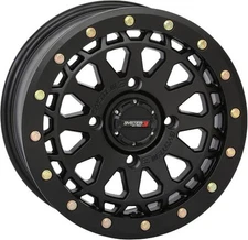 System 3 3-156536 15S3-6536 SB6 BL WHEEL 15X7 4+3 (+10MM) 4/137 MATTE BLACK