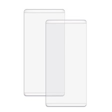 1 Pair Mini Clear Polycarbonate Plastic Cutting Pads for Die Cutting Machine