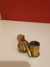 Brass Match Holder