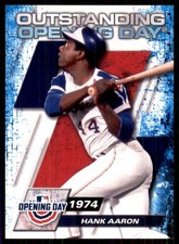 2021 Topps Opening Day Outstanding #OOD-10 Hank Aaron Atlanta Braves