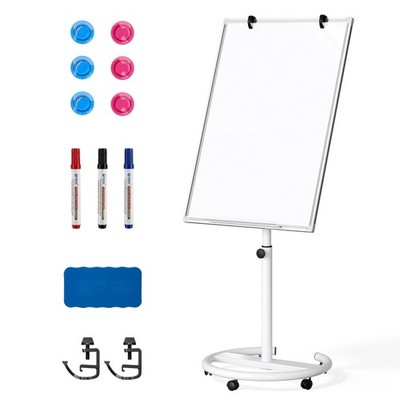 Flipchart Whiteboard magnetisch mobil 70x100cm Konferenz Schule Besprechung roll