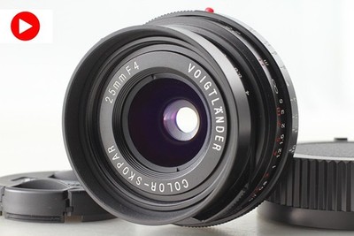 [NEUWERTIG mit Haube] Voigtländer Color Skopar 25mm f/4 P VM Leica M Mount...