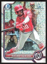 6310I 2022 Bowman #BCP-83 Roismar Quintana Chrome Prospects Mojo Refractors