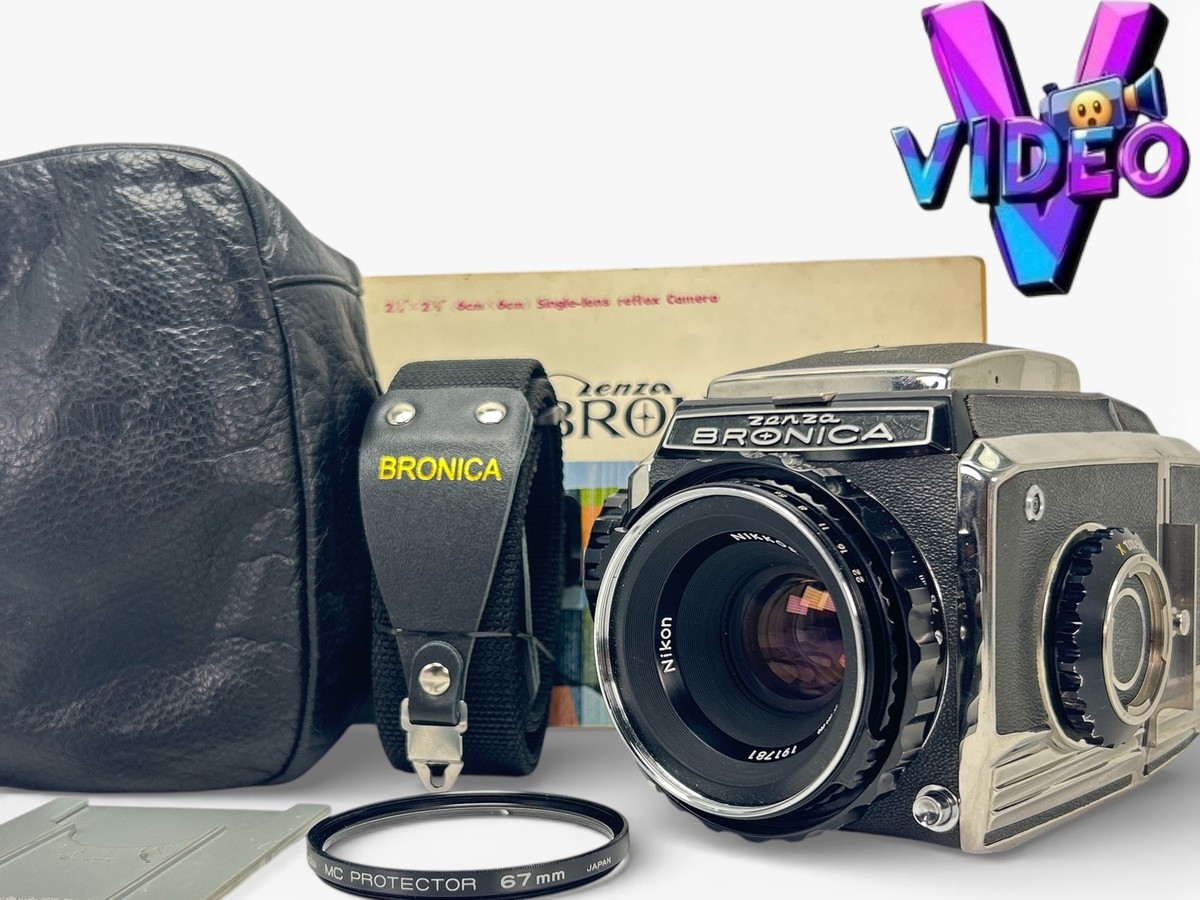ALL FINAL LATE MODEL [Near MINT] Zenza Bronica S2 S2a Nikkor P