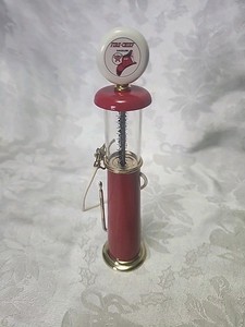 Texaco Fire-Cheif Gasoline Gas Pump 7.5” miniature Replica ~No Original Box ~