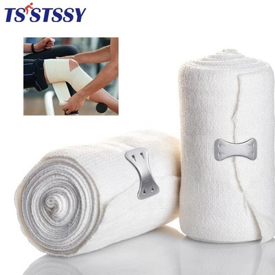 1 Roll Elastic Bandage Wrap,stretch Compression Bandage Stretches Up to 450cm Fo
