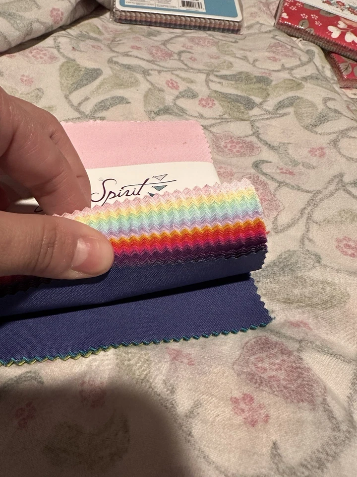 Tula Pink Designer Solids Free Spirit 5" Charm Pack Fabric - Image 2 of 4