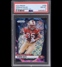 2024 Panini Prizm Vernon Davis Nebula 1/1 One Of One