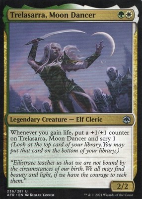 Trelasarra, Moon Dancer (236) Adventures in the Forgotten Realms AFR MTG Magic